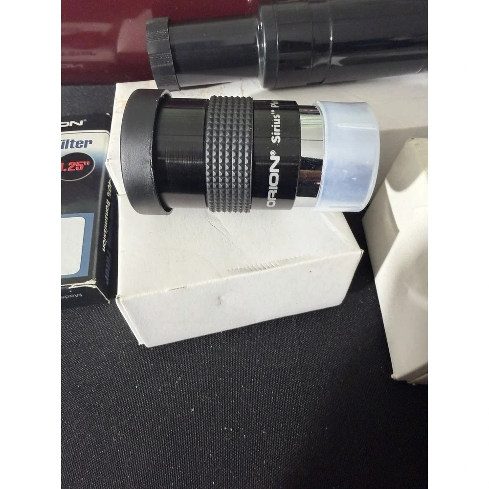 Orion APEX 102 mm Maksutov-Cassegrain Telescope w/ Case 1-40% Filter and Extras